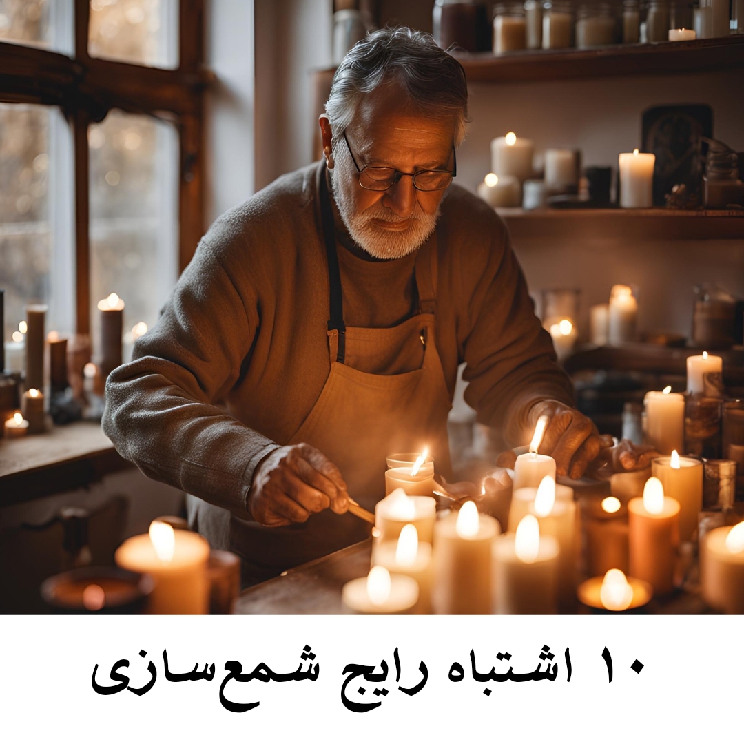 ۱۰ اشتباه رایج شمع سازی
