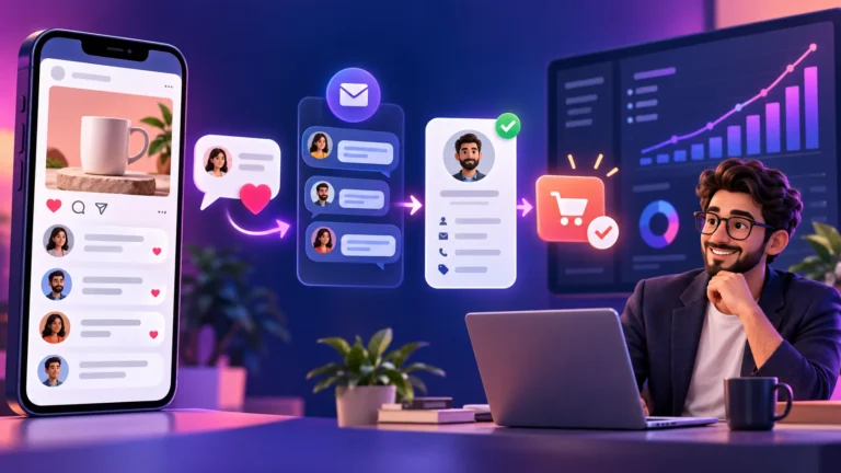 تبدیل کامنت اینستاگرام به دایرکت خودکار و مشتری بالقوه